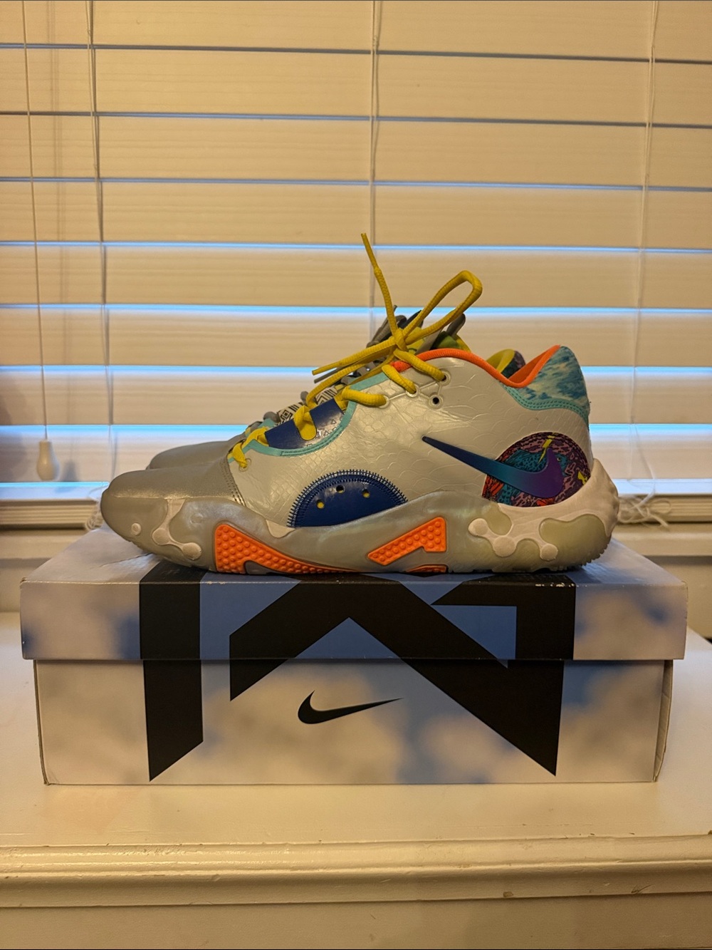 Nike PG 6 Multicolor Athletic Shoes Basketball Sneakers